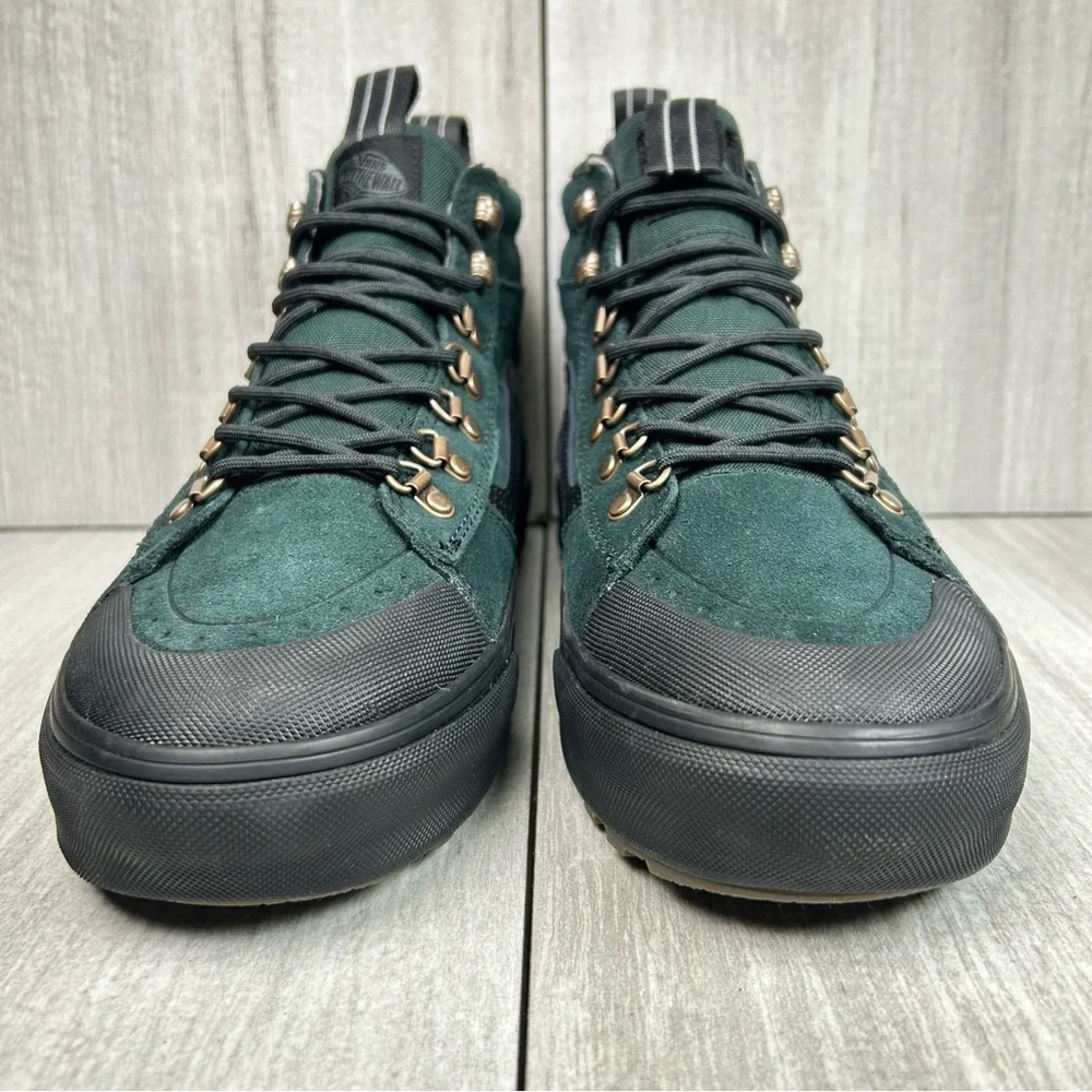 NEW Vans MTE SK8-Hi Scarab Green Waterproof Sneaker Boot Women’s Sizes 9 - Picture 5 of 11